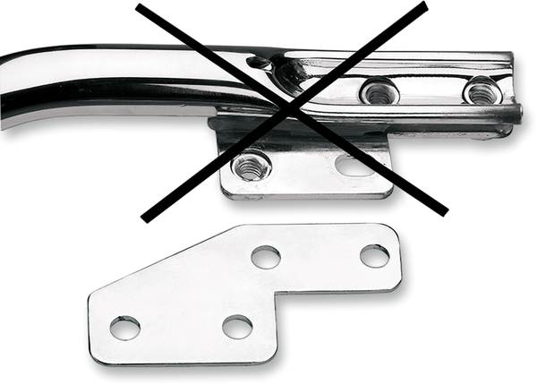 Cycle Visions CV-4812 License Plate Bar Eliminator - sxspowersports
