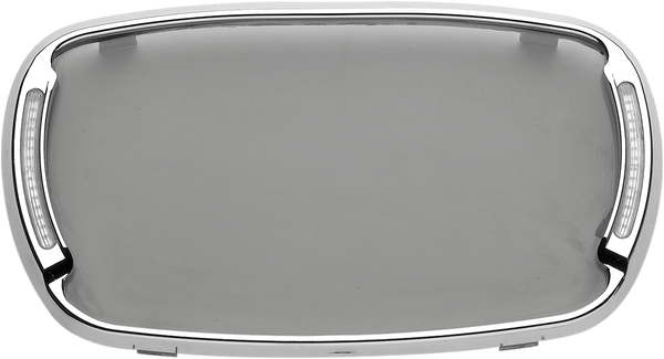 Cycle Visions CV-4850 Illumabezel - Chrome with Smoke Lens - sxspowersports