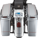 Cycle Visions CV-7200A Bagger-Tail for Softail - Black Bag Mounts - sxspowersports