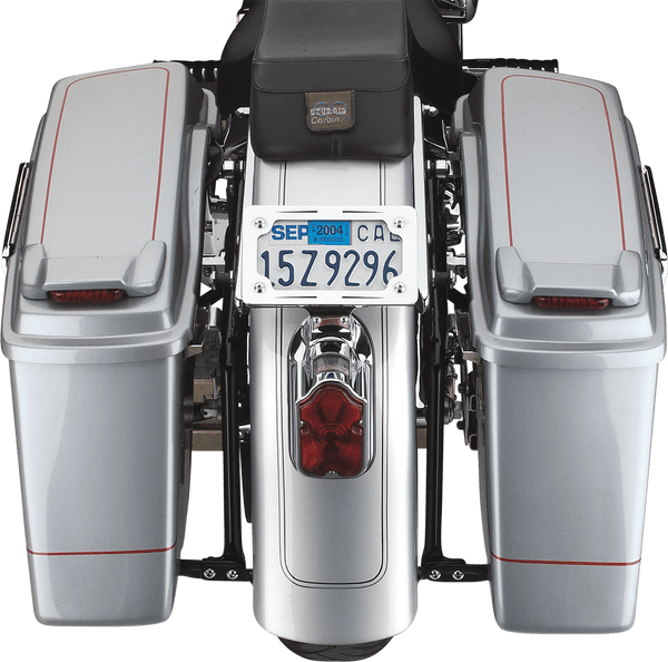 Cycle Visions CV-7200A Bagger-Tail for Softail - Black Bag Mounts - sxspowersports