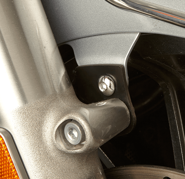 Cycle Visions CV2014-21B Fender Risers for 21in. Wheels - Black - sxspowersports