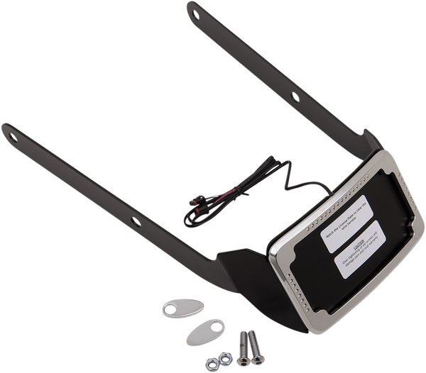 Cycle Visions CV4650MT Curved License Plate Mount - sxspowersports