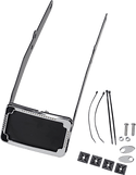 Cycle Visions CV4655 Curved Slick Signal License Plate Frame and Mount - Chrome - sxspowersports