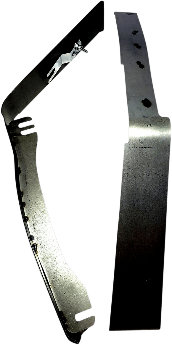 Cycle Visions CV7236 Bagger-Tail Filler Panels for Hard Bags - Black - sxspowersports