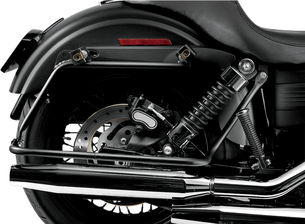 Cycle Visions CV7400B Bagger-Tail Kit for Dyna - Chrome Bag Mounts - sxspowersports