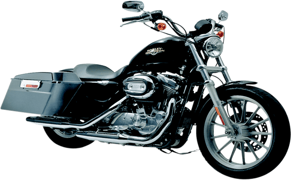 Cycle Visions CV7500 Bagster Saddlebag Mount - Black - sxspowersports
