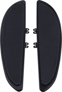 Cyclesmiths 104-BP-NR-ST Standard 19in. Banana Boards - Gloss Black without Rivets - sxspowersports
