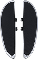 Cyclesmiths 104-NR-ST Standard 19in. Banana Boards - Chrome without Rivets - sxspowersports