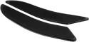 Cyclesmiths 104-XL-BP-NR Extended Length 20-3/4in. Banana Boards - Black without Rivets - sxspowersports