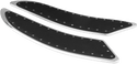 Cyclesmiths 104-XL Extended Length 20-3/4in. Banana Boards - Chrome with Rivets - sxspowersports