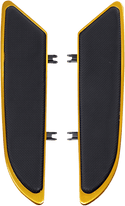 Cyclesmiths 104-XL-G-NR Extended Length 21in. Banana Boards - Gold without Rivets - sxspowersports