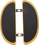 Cyclesmiths 105-G-NR Standard 14in. Banana Boards - Gold without Rivets - sxspowersports
