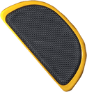 Cyclesmiths 106-G Banana Board Rear Floorboard Covers - Gold with Rivets - sxspowersports