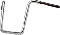 Cyclesmiths 113CA10TBW 1-1/4in. California Lane-Splitter Ape Handlebar for 1in. Clamp Area - 10in. Rise - Chrome - sxspowersports