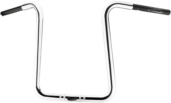 Cyclesmiths 113CA16NS14H 1-1/4in. California Lane-Splitter Ape Handlebar for 1-1/4in. Clamp Area - 16in. Rise - Chrome - sxspowersports