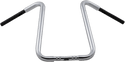 Cyclesmiths 113CA16TBW 1-1/4in. California Lane-Splitter Ape Handlebar for 1in. Clamp Area - 16in. Rise - Chrome - sxspowersports