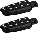 Cyclesmiths 126-BP-NR Banana Board Male Mount Footpegs - Black without Rivets - sxspowersports