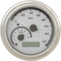 Dakota Digital MVX-2011-WG-C MVX Analog Gauge System - White/Gray/Chrome - sxspowersports
