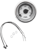 Dakota Digital MVX-8K-F-KG-C MVX-8K Fuel Gauge - Black/Gray Background - Chrome Bezel - sxspowersports