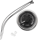 Dakota Digital MVX-8K-F-KG-C MVX-8K Fuel Gauge - Black/Gray Background - Chrome Bezel - sxspowersports