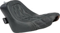 Danny Gray 21-201DIA Weekday Solo Seat - Double Diamond Stitch With Charcoal Gray Thread - sxspowersports