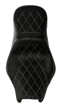 Danny Gray 21-208DIA Weekday 2-Up Seat - Double Diamond Stitch With Charcoal Gray Thread - sxspowersports
