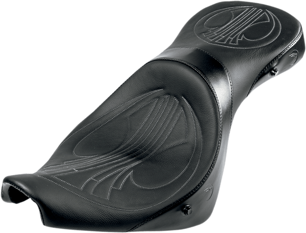 Danny Gray 21-411DAIR Airhawk Weekday 2-Up XL Solo Seat - Drag Stitch - sxspowersports
