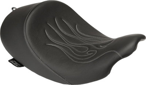 Danny Gray 21-414F Speedcradle Solo Seat - Flame Stitching - sxspowersports