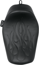 Danny Gray 22-603F Buttcrack Solo Seat - Flame Stitch - sxspowersports
