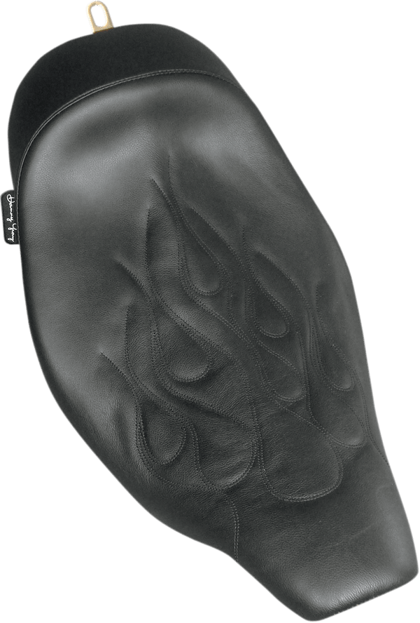 Danny Gray 22-603F Buttcrack Solo Seat - Flame Stitch - sxspowersports