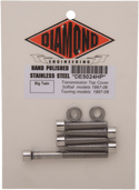 Diamond Engineering DE5024HP Transmission Top Cover OEM-Style Polished Stainless Engine Bolt Kit - sxspowersports