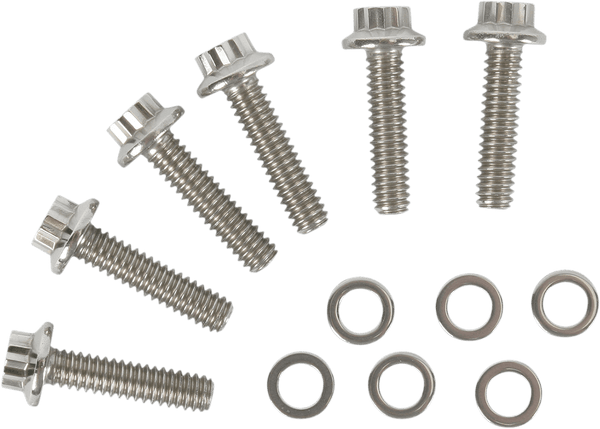Diamond Engineering DE5206HP Transmission Top Cover OEM-Style Polished Stainless Engine Bolt Kit - sxspowersports
