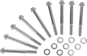Diamond Engineering PB517S Crankcase12-Point Polished Stainless Engine Bolt KIt - sxspowersports