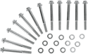 Diamond Engineering PB520S Crankcase 12-Point Polished Stainless Engine Bolt Kit - sxspowersports