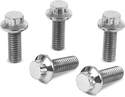 Diamond Engineering PB530S 12-Point Polished Stainless Front Brake Rotor Bolt Kit - sxspowersports