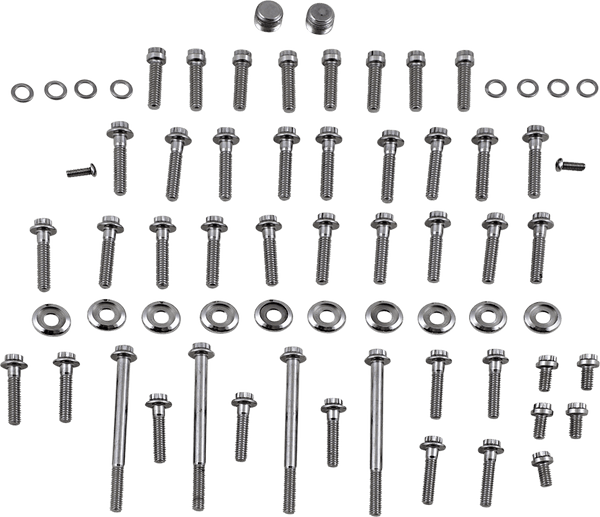 Diamond Engineering PB673S 12-Point Polished Stainless Engine Kit - sxspowersports