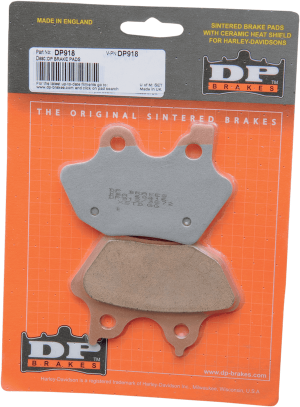 DP Brakes DP-918 Standard Sintered Metal Brake Pads - sxspowersports