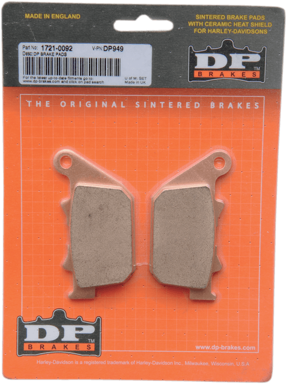 DP Brakes DP949 Standard Sintered Metal Brake Pads - sxspowersports