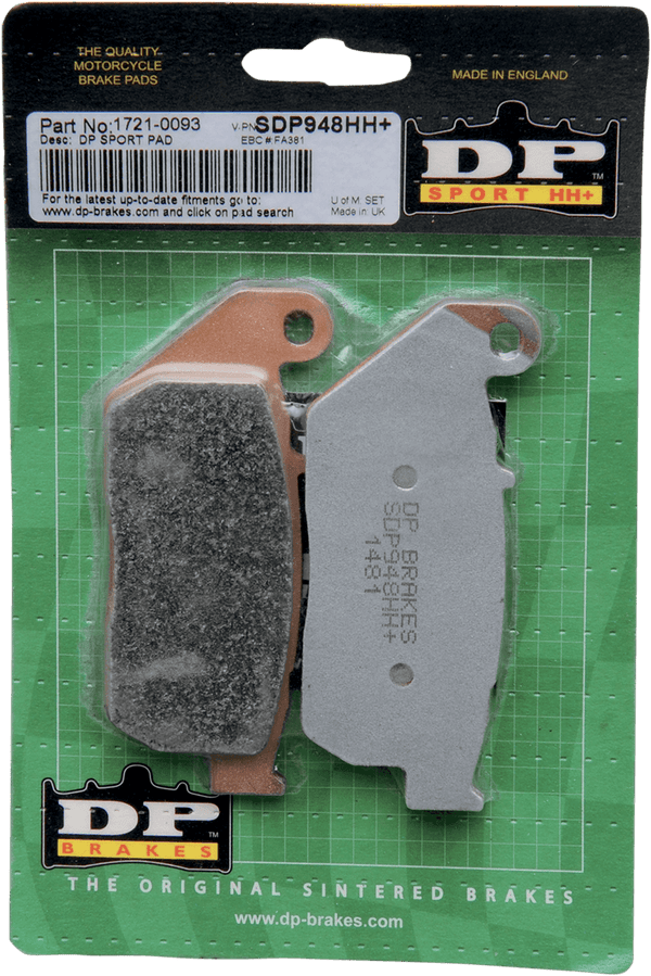 DP Brakes SDP127HH Sport HH+ SuperSport Brake Pads - sxspowersports
