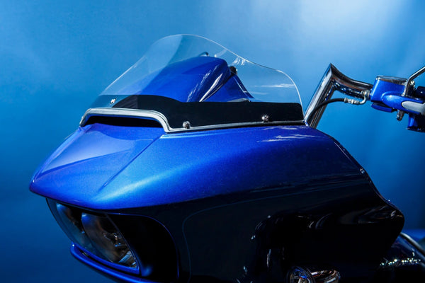 Dragonfly Cycle Concepts 12040-17 Flip Out Windshield - 4in. - Clear - sxspowersports