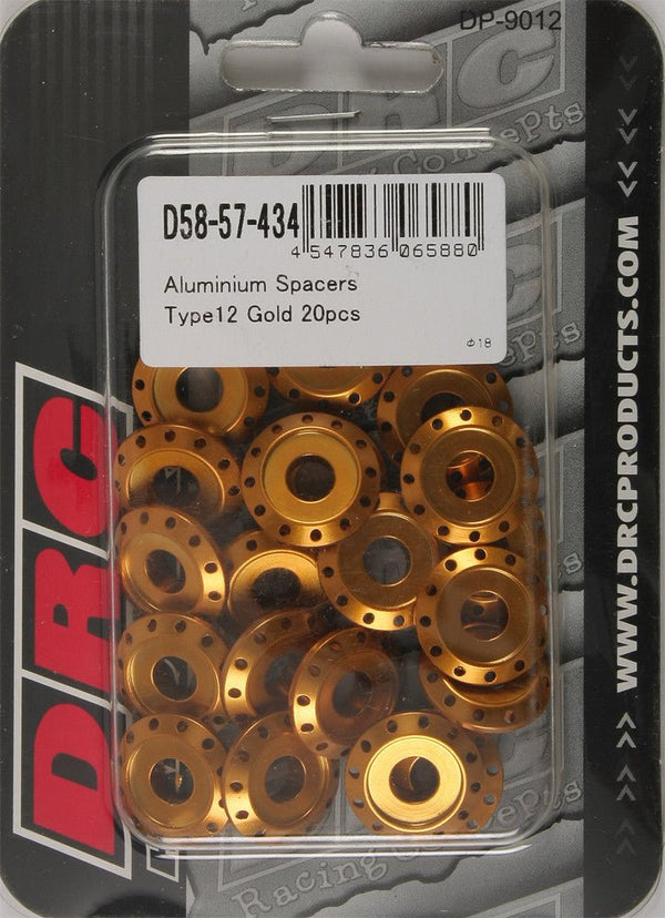 DRC D58-57-434 Aluminum Spacers Type 12 - sxspowersports