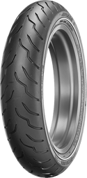 Dunlop 45131875 Dunlop American Elite 130/80B17 Narrow White Stripe Front Tire 65H - sxspowersports