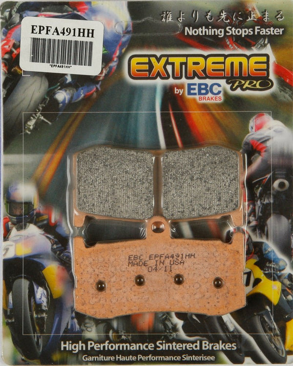 EBC EPFA491HH Extreme Pro Brake Pads - sxspowersports