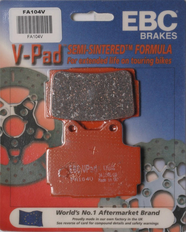 EBC FA104V Semi-Sintered Brake Pads - sxspowersports