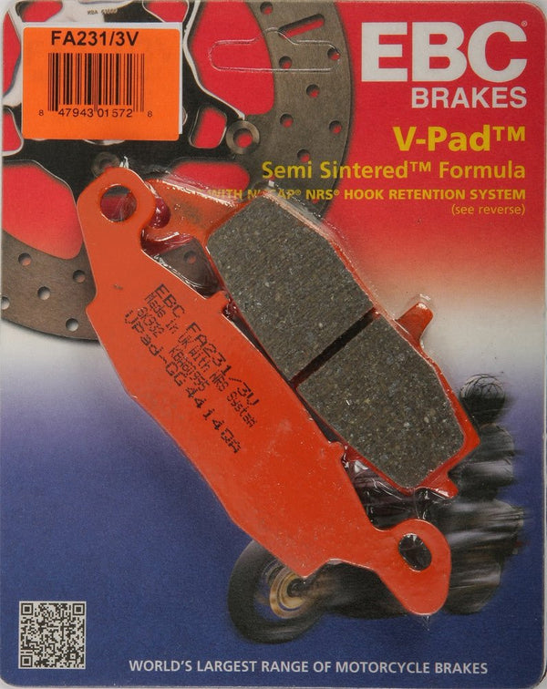 EBC FA231/3V Semi-Sintered Brake Pads - sxspowersports