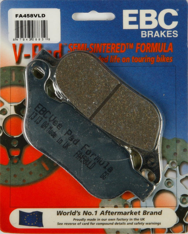 EBC FA458VLD VLD Limited Edition Chrome Brake Pads - sxspowersports