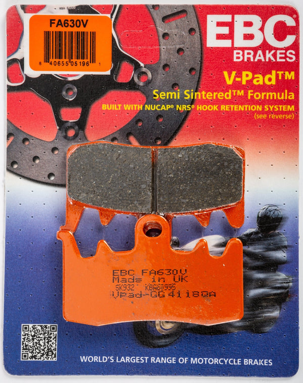 EBC FA630V Semi-Sintered Brake Pads - sxspowersports
