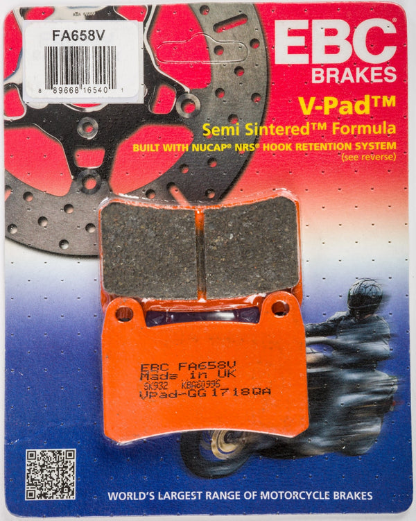 EBC FA658V Semi-Sintered Brake Pads - sxspowersports
