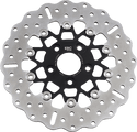 EBC RSD017CBLK 10 Button Floater Contour Wide Band Brake Rotor - Black - sxspowersports