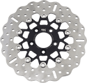EBC RSD018CBLK 10 Button Floater Contour Wide Band Brake Rotor - Black - sxspowersports